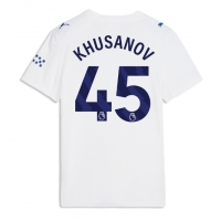 Manchester City Abdukodir Khusanov #45 Tredje Tröja Dam 2026-27 Kortärmad